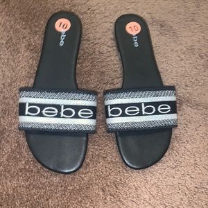 Woman’s BeBe slides